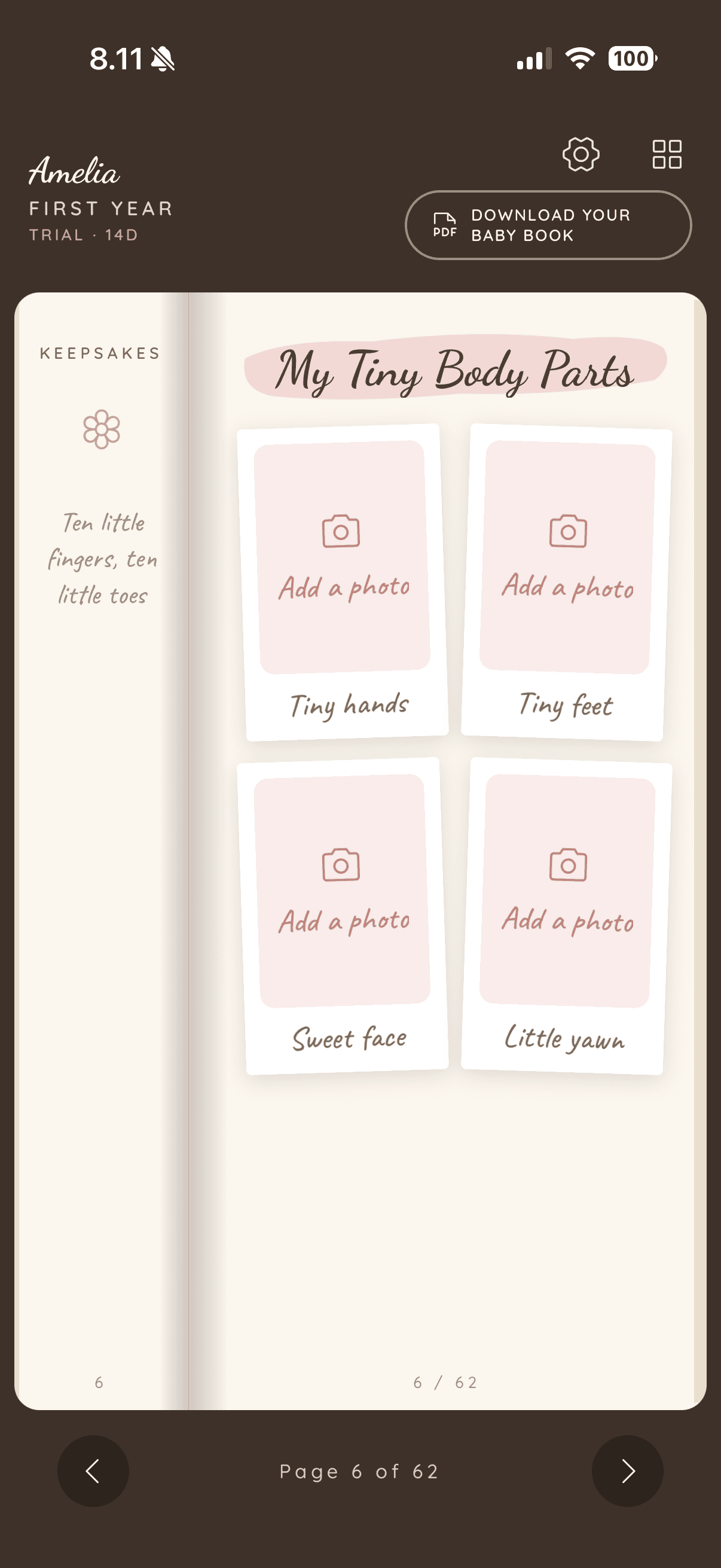 First Year app